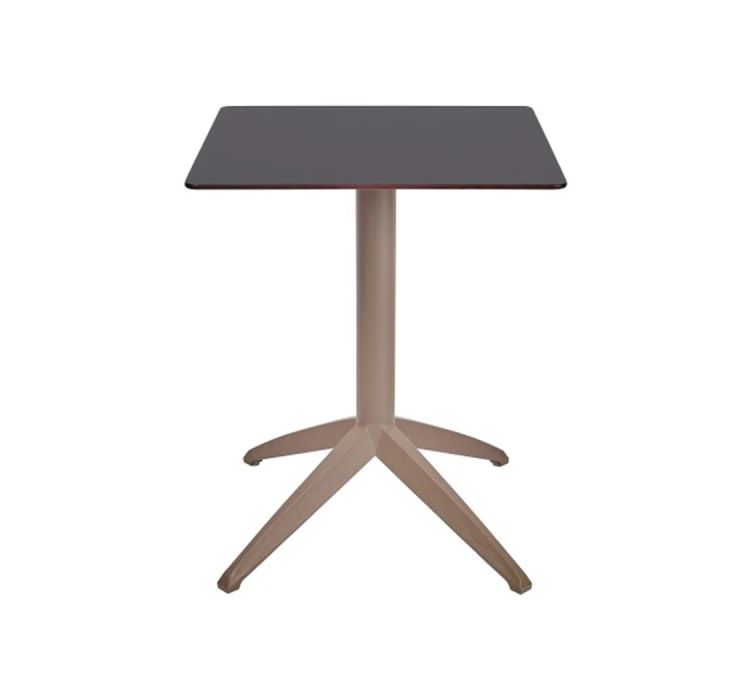 Стіл QUATRO FIX 60x60 TAUPE-ANTHRACITE1